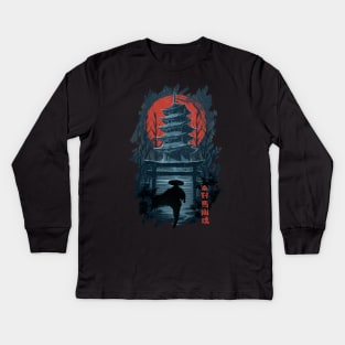 Samurai of Tsushima Kids Long Sleeve T-Shirt